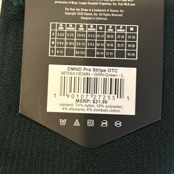 STANCE MEN’S BASEBALL MLB FEEL 360 total climate control w/BREATHABILITY - Picture 4 of 4